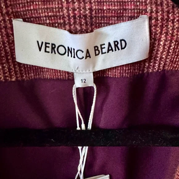 Veronica Beard Women's Wine Dickey Jacket - Picture 7 of 8
